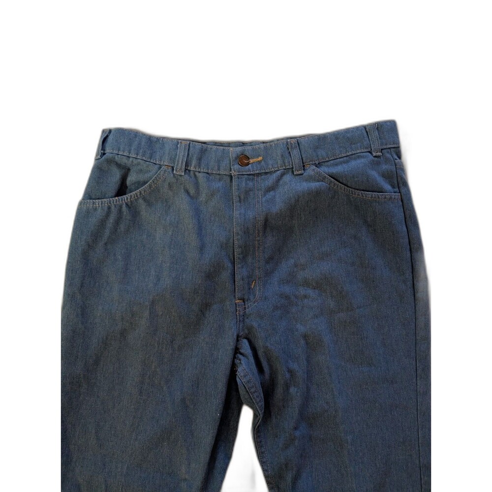 VTG Levi's 547 Skosh Comfort Jeans 38x29 (36x29) Made In USA 80s Cotton Poly...